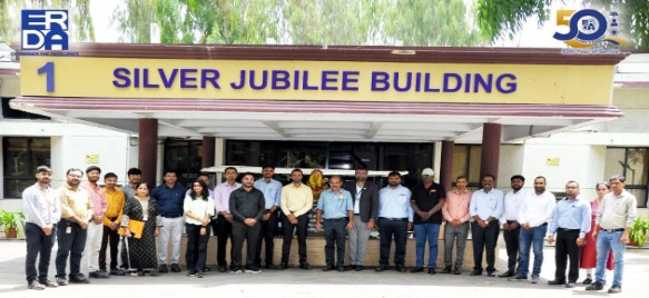 Workshop participants with ERDA officials