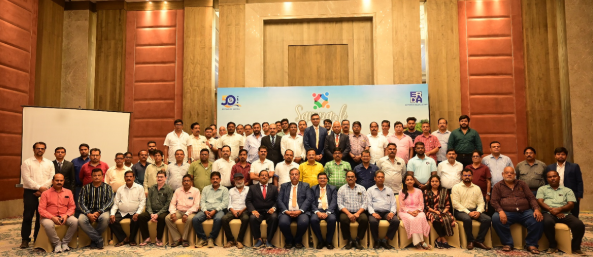 ERDA officials with participants of “Sampark”, Bhubaneswar